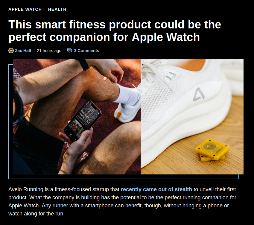 Article masquerading as news but instead being an advertisement for an app.
